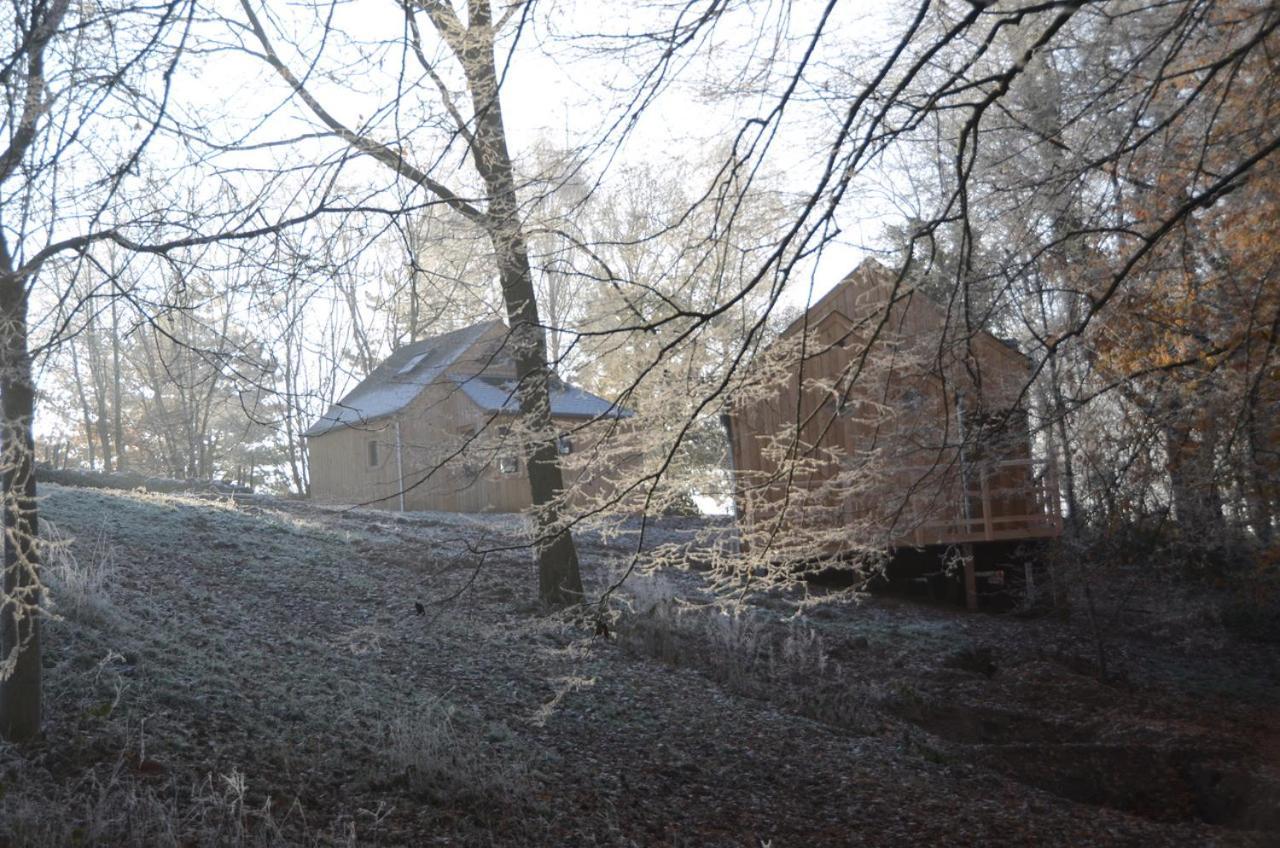 Les Cabanes Des Pierreux Hotel Gesves Kültér fotó