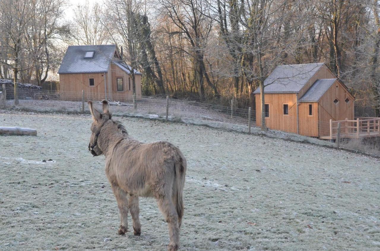 Les Cabanes Des Pierreux Hotel Gesves Kültér fotó